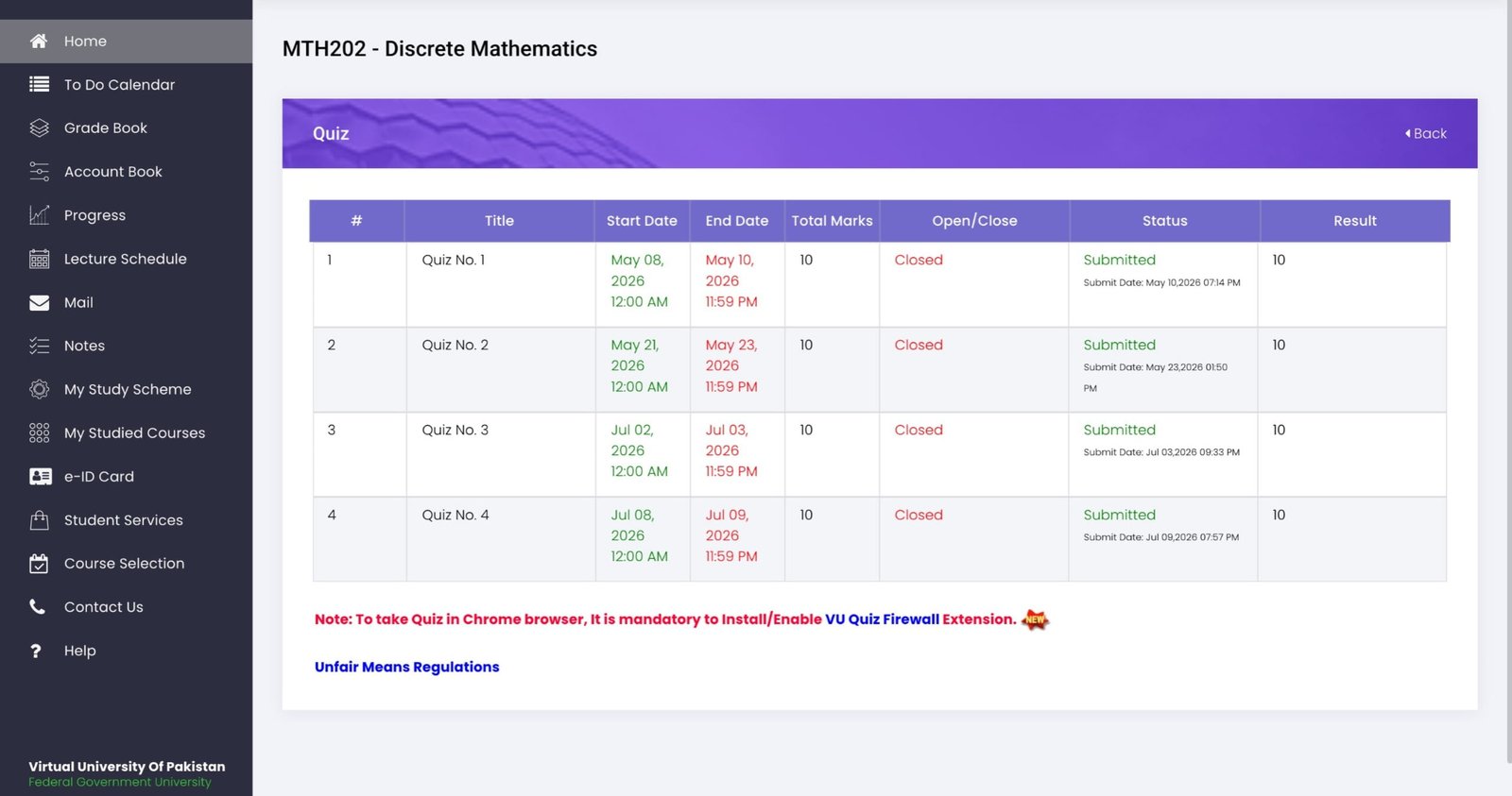 Student Success Story